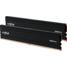 Tech Butiq Pro 64GB Ddr5 Ram Kiti (2X32GB), 5600MHZ (Veya 5200MHZ Veya 4800MHZ) Masaüstü Bellek Udımm 288-PIN, 13. Nesil Intel Core ve Amd Ryzen 7000 ile Uyumlu - CP2K32G56C46U5