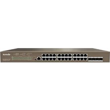 Tenda 24PORT Poe 410W 4-Sfp Gigabit Yönetilebilir Switch TEG5328P-24-410W
