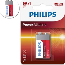 Tech Butiq 6LR61-P1B 9V Power Alkalin Pil