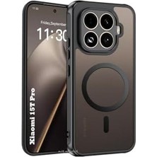 Tech Butiq - 15T Pro ile Uyumlu Mi Kılıf Kamera Çıkıntılı ile Uyumlu Şarj Destekli Hassas Tuşlu Yumuşak Mat Kapak