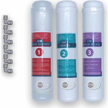 Foks Ihlas Aura Cebilon Inline Su Arıtma Cihazı 3'lü Set