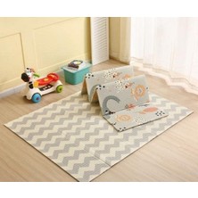 Tech Butiq Mooiebaby's Circus Katlanabilir Oyun Matı Oyun Halısı 150 x 180 x 1 cm