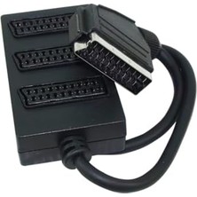 Tech Butiq 1 Erkek - 3 Di̇şi̇ 3'lü Si̇yah Scart Dağitici
