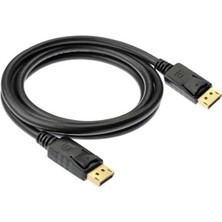 Tech Butiq Parcbeny 2233 Dısplay Port Erkek/erkek 1.5 Metre 4K Gold Uçlu Dp To Dp Kablo 1.62GBPS ve 2.7gbps Aktarım Hızını Destekler