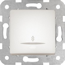 Tech Butiq Life Sedef Beyaz Işıklı Vavien Çabuk Bağlantı Mekanizma ve Düğme