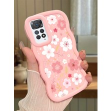 Ucuc Redmi Note 11 Pro 4g Uyumlu Pembe Silikon Kılıf Kamera Korumalı Darbe Emici Tasarım Şık Baskı Kılıf