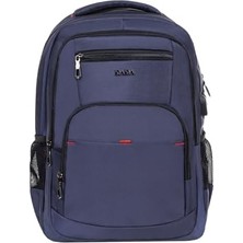 Tech Butiq Dada 03 Laptop Dizüstü Bilgisayar Çantası 14"-15,6" Inç Ortaokul Lise Üniversite Okul Çantası Gündelik Kadın Erkek Sırt Çantası USB Type-C Aparat Darbe Emici Koruma Su Geçirmez Kumaş