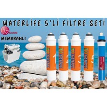 Waterlife Filtre 5 'li Lg Mebran Set Waterlife Su Arıtma Filtre *
