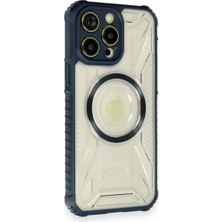 Renas Store Iphone 12 Kılıf Prag Magneticsafe Kapak - Lacivert