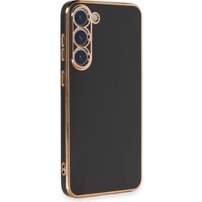 Renas Store Galaxy S23 Kılıf Volet Silikon - Siyah