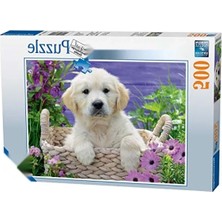 Die Grup 500 Parça Zeka Geliştirici Yapboz - Golden Retriever Temalı
