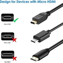 Tech Butiq AL-4281 Micro-Mikro HDMI Tv Kablosu Tablet/laptop