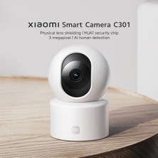 Tech Butiq Smart Camera C301 2k 360 Derece Gece Görüşlü Ip Wi-Fi Güvenlik Kamerası (Türkiye Garantili)