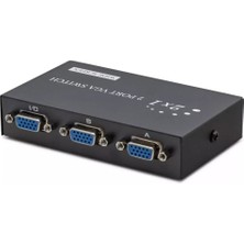 Renas Store VGA Switch 54 Mhz 2 Giriş 1 Çikiş Butonlu Geçiş 2 Port HDX1280