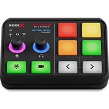 Tech Butiq Streamer x – Profesyonel Entegre Ses Kartı ve 4K Video Capture Kartı, Xlr Bağlantılar