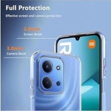 Tech Butiq - 15C 5g ile Uyumlu Kılıf Kamera Çıkıntılı Korumalı Yumuşak Şeffaf Silikon + 9h Ekran Koruyucu Cam Set