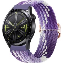 Tech Butiq - ile Uyumlu Gt Gt2 Gt3 Gt4 42MM/HONOR 2 Kordon Örgü Tokalı Kordon