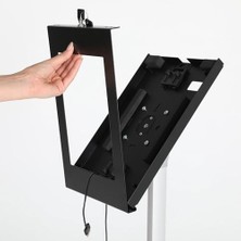 Tech Butiq Kavisli Siyah Tablet Standı