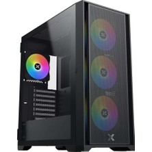 Tech Butiq Master x Iı Pro Siyah Odın Iı 4X120MM Rgb Fanlı 750W 80PLUS Midt Atx Gamıng Kasa