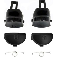 Tech Butiq Playstation 4 Tetik Seti Jdm Jds 040 050 055 Ps4 Yedek Parça L1 L2 R1 R2 Trigger Buttons Set