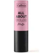 Tech Butiq Callista All About Lipstick Mat Görünümlü Ruj 505, Pembe