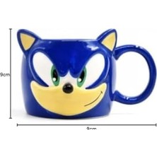 Tech Butiq Sonic Boom 3D Tasarım Kupa Bardak