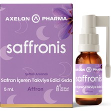 Axelon Pharma Saffronis Safran Içeren Sprey Formda Takviye Edici Gıda