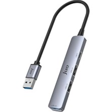 Tech Butiq Usb-A 4 Portlu USB 3.0 / USB 2.0 Çoklayıcı Dönüştürücü Hub