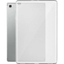 Tech Butiq Galaxy ile Uyumlu Tab A7 Lite T225 Kılıf Tablet Süper Silikon Kapak Renksiz
