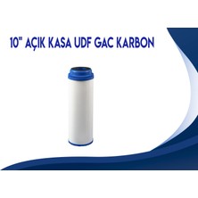 50 Adet Açık Kasa Su Arıtma Cihazı Filtresi 10inç Gac Karbon