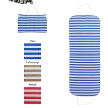Sisus Katlanır Plaj Şezlong Minderi 50*145 cm - Kırmızı