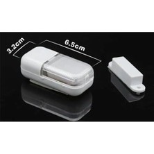 Tech Butiq 2 Adet Otomatik Manyetik Sensörlü 1W 10LM LED Lamba, Dolap Içi, Araç Içi, Çok Amaçlı Aydınlatma