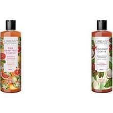 Tech Butiq Care Pink Grapefruit & Pamelo Canlandırıcı ve Nemlendirici Duş Jeli, 500 ml ve Coconut Coffee Yenileyici ve Pürüzsüzleştirici Duş Jeli 500 Ml- Vegan