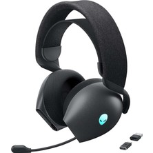 Tech Butiq Alienware Üç Modlu Kablosuz Oyun Kulaklığı AW725H – 520-BBKK Dolby Atmos, Aı Gürültü Bastırma, Alienfx-Rgb, Tri-Mode Bağlantısı, 55 Saat Pil Ömrü Dark Of The