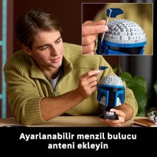 Tech Butiq : Klonların Saldırısı Jango Fett Kaskı 75408 - Yetişkinler Için Inşa Edilebilen Koleksiyonluk Model Yapım Seti (616 Parça)