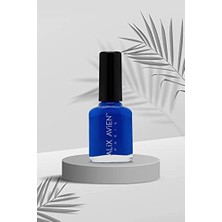 Tech Butiq Koyu Mavi Oje 24 - Yüksek Pigmentli Uzun Süreli Kalıcılık Hızlı Kuruma - Nail Lacquer 24