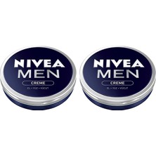 Tech Butiq Men Creme Erkek Bakım Kremi 30 Ml, El, Yüz ve Vücut Nemlendirici Krem, Hızlı Emilir, Yapışkan His Bırakmaz 2li Paket