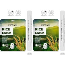 Tech Butiq Pirinç Maskesi Lekeli Ciltler Için 20 gr 2li Paket