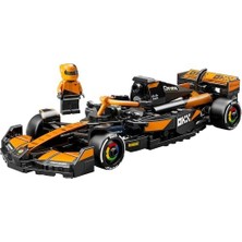 Tech Butiq Speed Champions Mclaren F1 MCL38 Yarış Arabası 77251 – 10 Yaş ve Üzeri Kız ve Erkek Çocukları ile Yetişkin Motorseverler Için Sürücü Minifigürü Içeren Yapım ve Sergileme Seti (269 Parça)