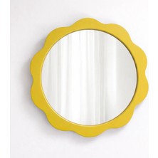 Ortakçı Design Echo Deco Core - Modern Dalgalı Çerçeve Ayna | Dekoratif Mdf Ayna