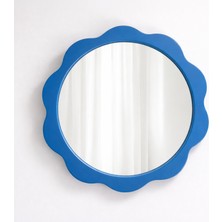 Ortakçı Design Echo Deco Core - Modern Dalgalı Çerçeve Ayna | Dekoratif Mdf Ayna
