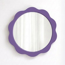 Ortakçı Design Echo Deco Core - Modern Dalgalı Çerçeve Ayna | Dekoratif Mdf Ayna