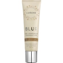Tech Butiq Lumene Blur 16H Longwear Foundation SPF15 16 Saat Kalıcı Fondöten SPF15 Deep Tan