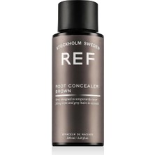 Tech Butiq Ref Stockholm-Ref Root Concealer Brown 100 ml Saç Dipleri Için Anında Kapatıcı Sprey - Kahve
