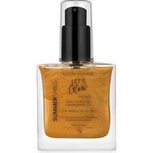 Tech Butiq Bade Natural Işıltılı Yağ Bronze 50 ml Bitkisel Skualan Içerikli Çok Amaçlı Nemlendirici