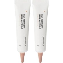 Tech Butiq Deoproce Protein, Keratin, Elastin Içeren Hasarlı Saçlar Için 3'ü Bir Arada Yoğun Saç Bakım Serumu 10G (2 Paketi)