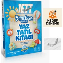 Ünlüler Karması Jett 5ten 6ya Yaz Tatil Kitabı Hedef Deneme