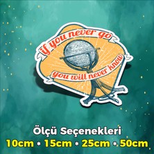 Sb Store Kamp Temalı Sticker Etiket Outdoor Adventure Camping Karavan - Model 95 - 10CM