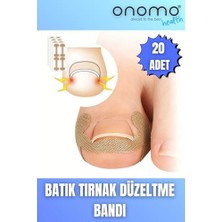 Tech Butiq Health Batık Tırnak Düzeltme Bandı 20 Adet