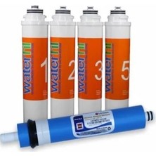 Waterlife Uyumlu Filtre 5 'li Lg Mebran Set Waterlife Su Arıtma Filtresi